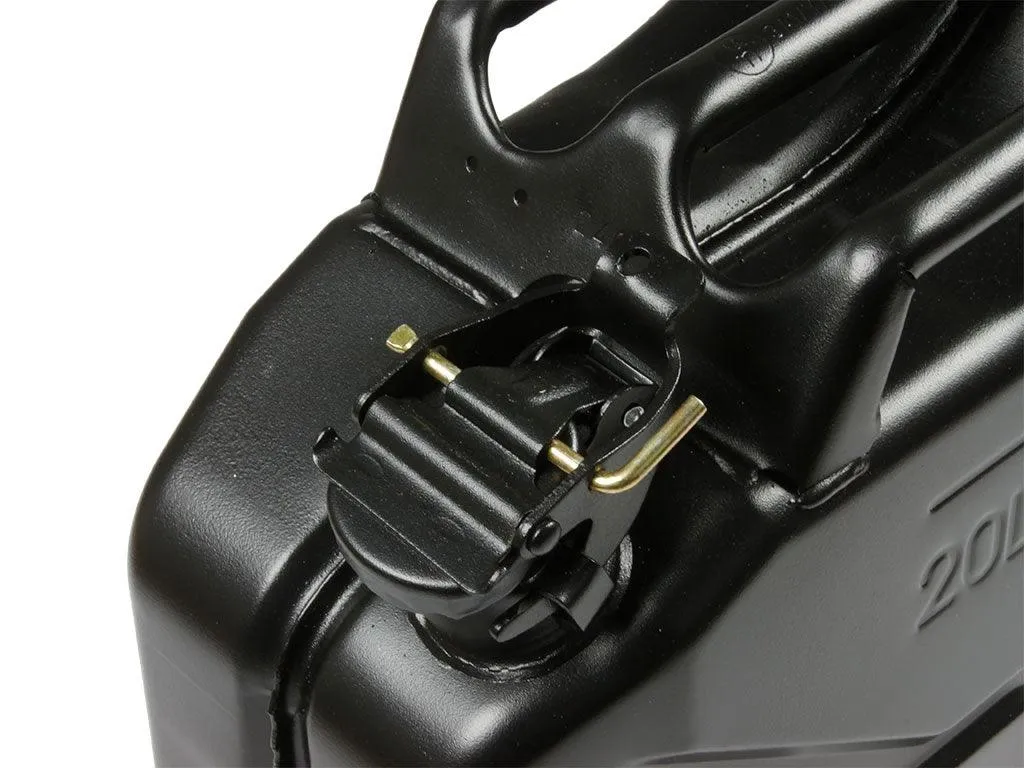 20l Jerry Can - Black Steel Finish