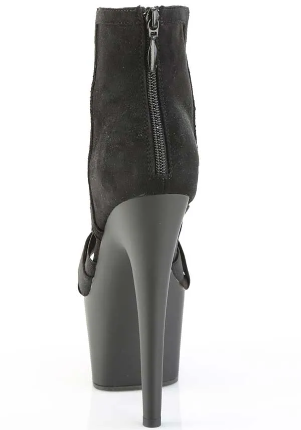 ADORE-700-24 [Black Elastic] | HEELS [PREORDER]