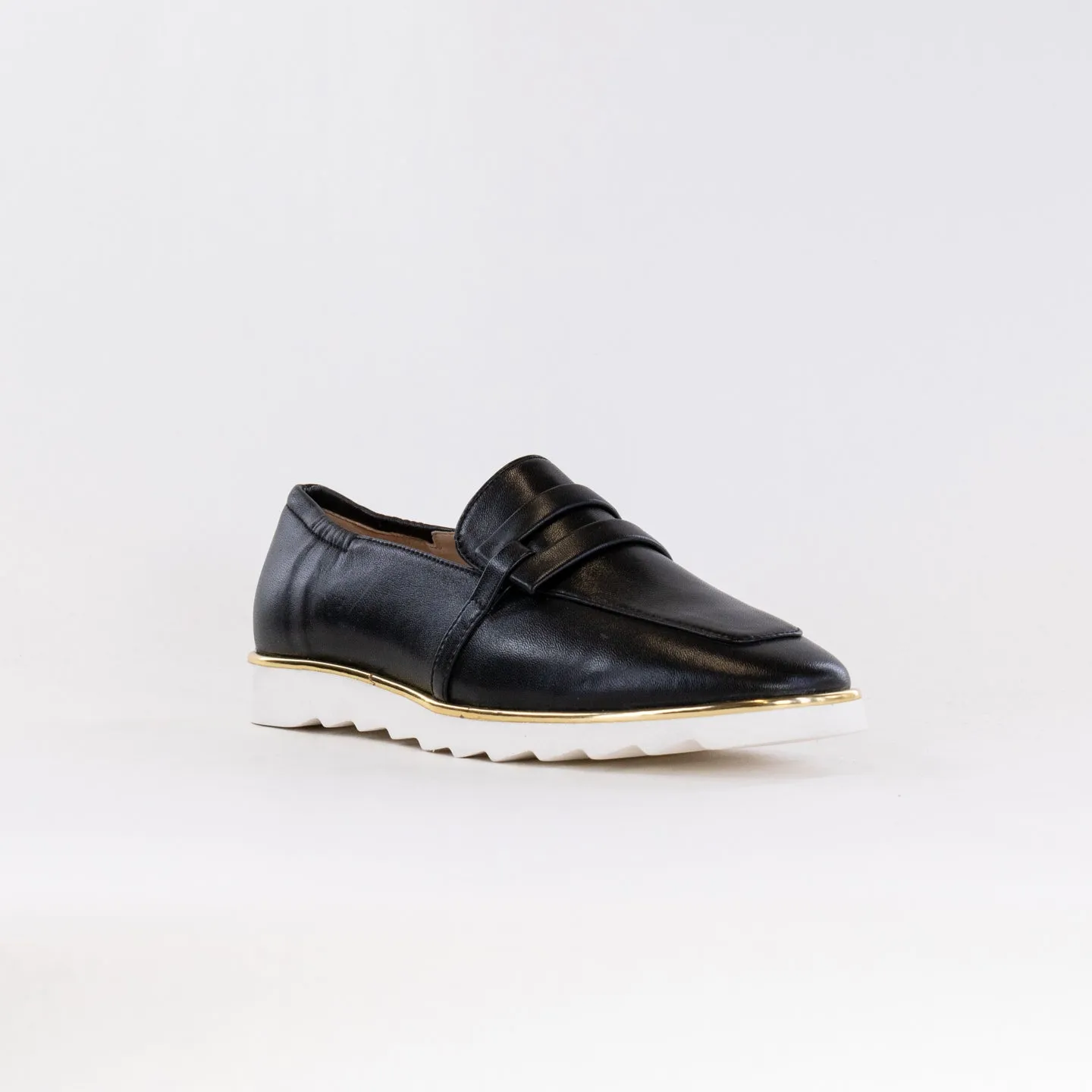 Ara Laura Loafer (Women's) - Black Leather