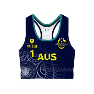 AYCG Women's Competition Beach Volleyball Crop Top - Ink