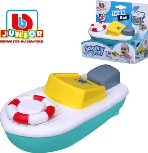 BB Junior Splash 'n' Play Twist and Sail Boat Bath Toy