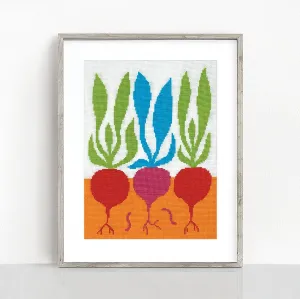 Beets Cross Stitch Kit | Budgiegoods