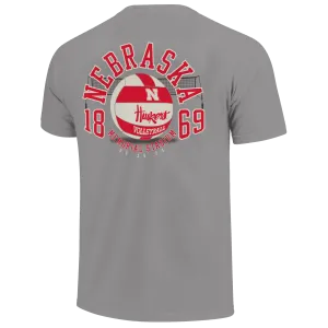 Boys'/Girls' Nebraska Huskers Youth Volleyball Arch Net T-Shirt