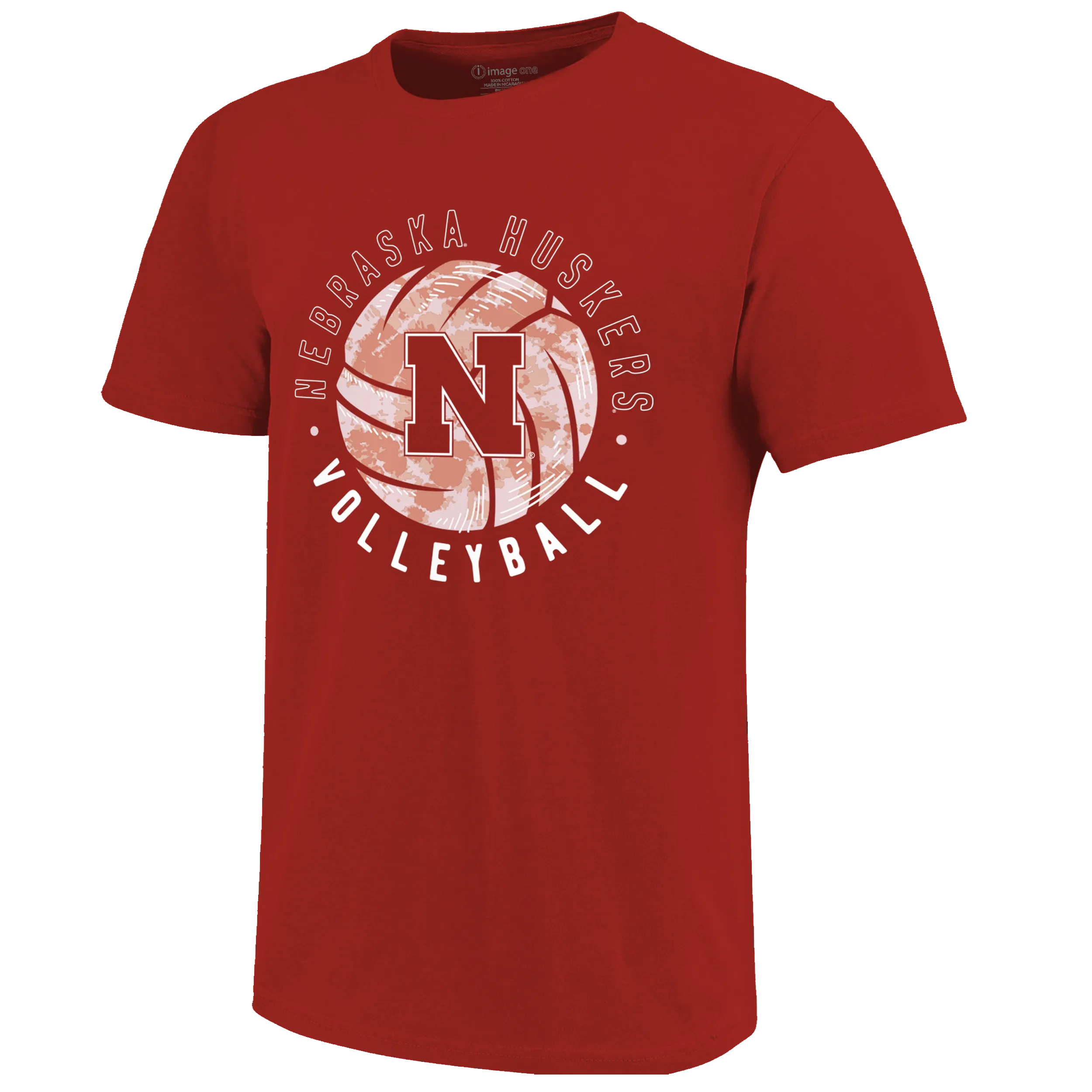 Boys'/Girls' Nebraska Huskers Youth Volleyball T-Shirt