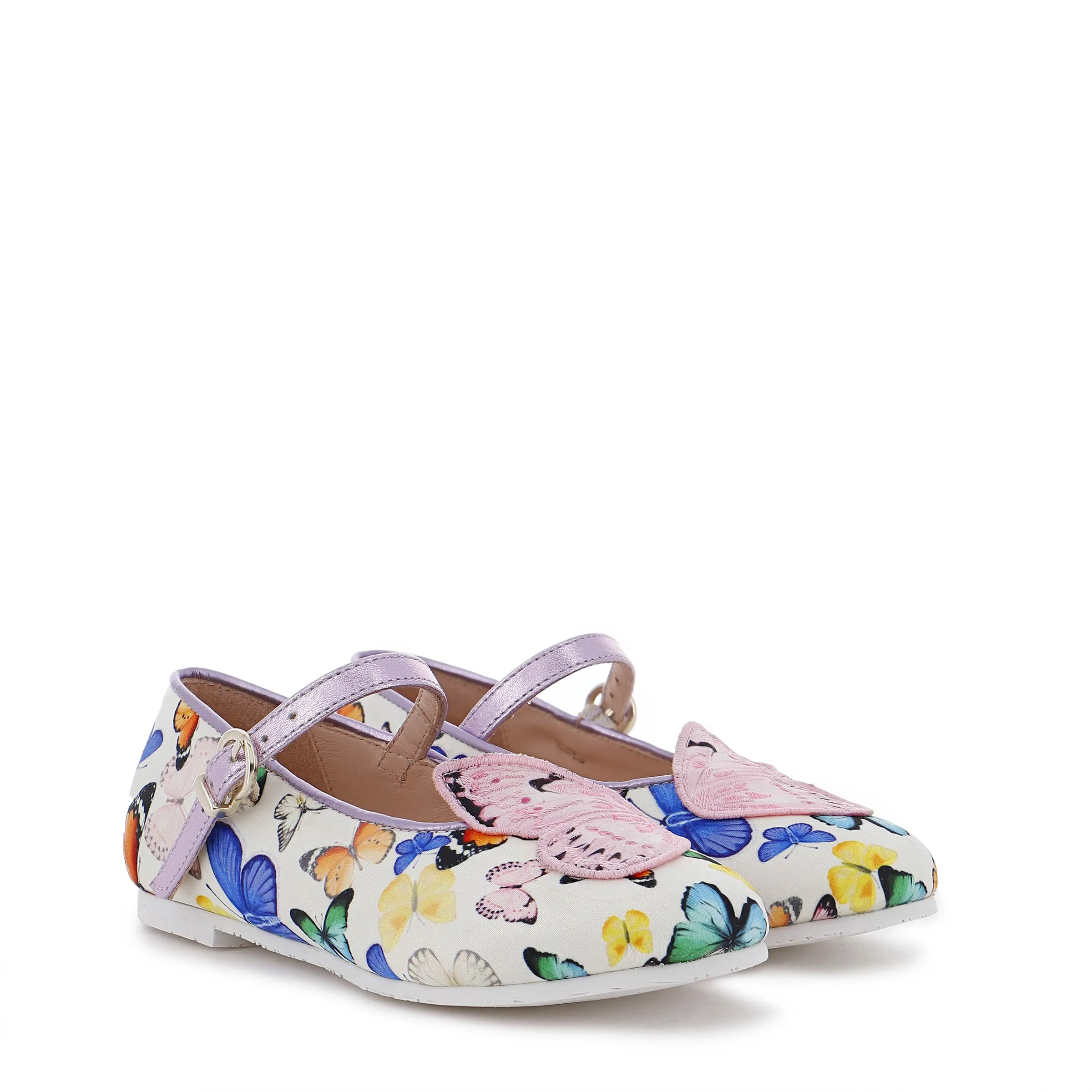 Butterfly Meadow Embroidery Flat