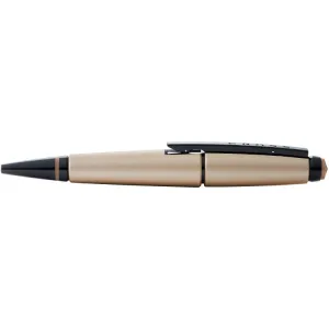 Cross Edge Matte Hazelnut w/PVD Rollerball Pen