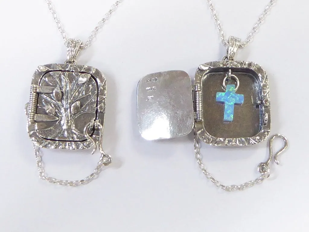 Cross Jewels Sterling Silver Necklace for woman