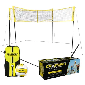 Crossnet Adjustable Volleyball Set