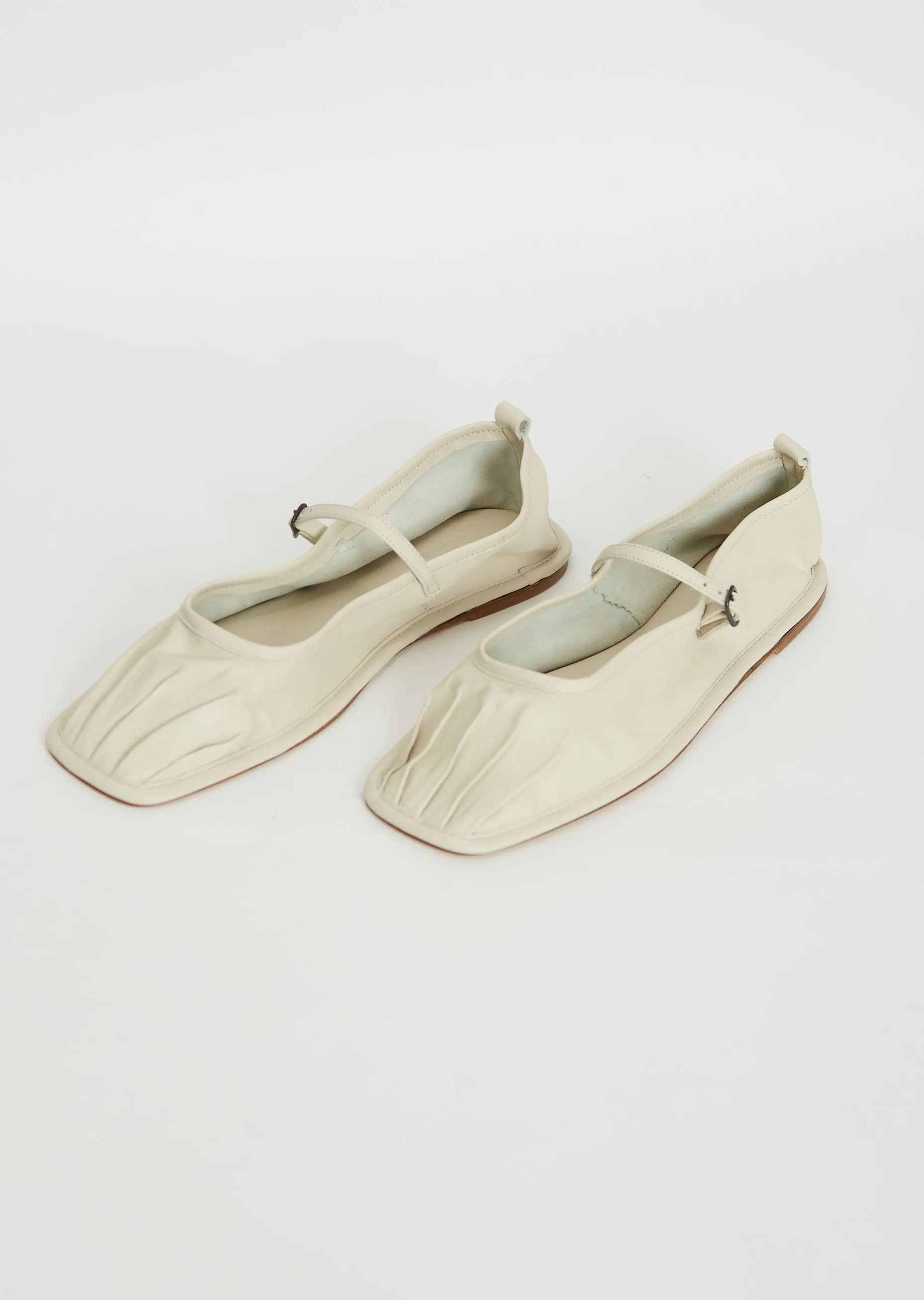 Dansa Ballet Flat — Cream