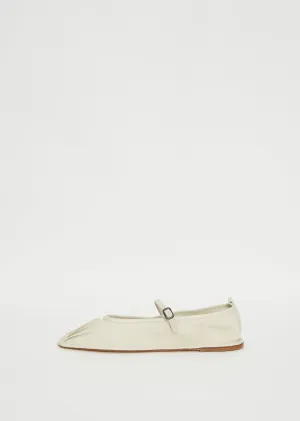 Dansa Ballet Flat — Cream