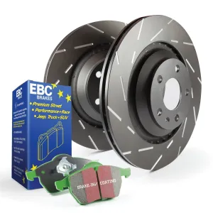 EBC Brakes S2KF1569 S2 Kits Greenstuff 2000 and USR Rotors
