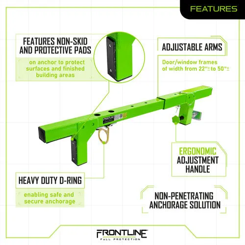 Frontline WDJ50 Window/Door Jamb 50" Non-Penetrating Anchor