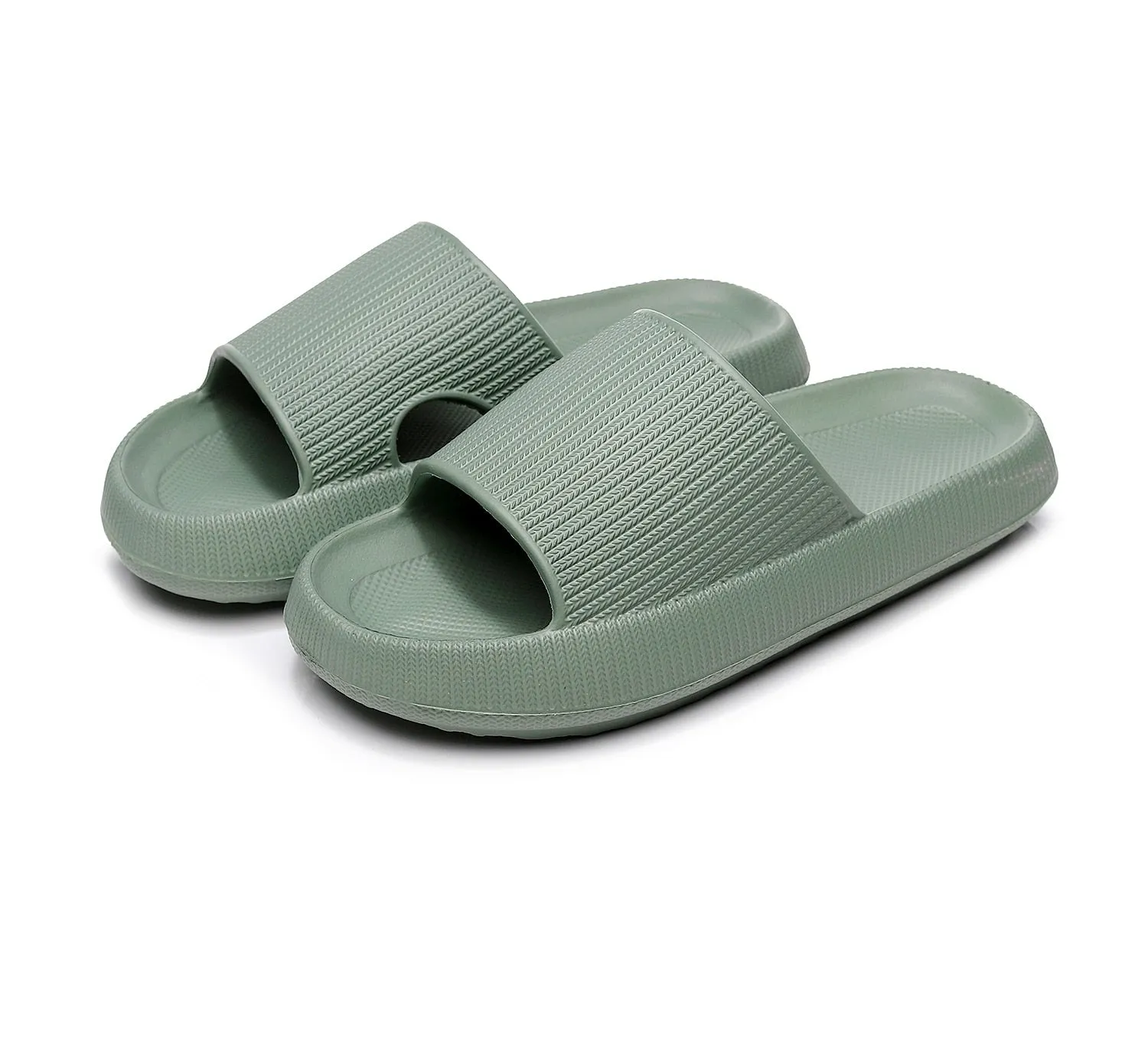 Hnzxzm Women Thick Platform Slippers Indoor Bathroom Slipper Soft Eva Anti-Slip Couples Home Floor Slides Ladies Summer Shoes