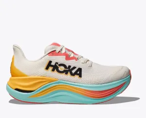Hoka Womens Skyward X- Blanc De Blanc/Swim (1147912-BSW)