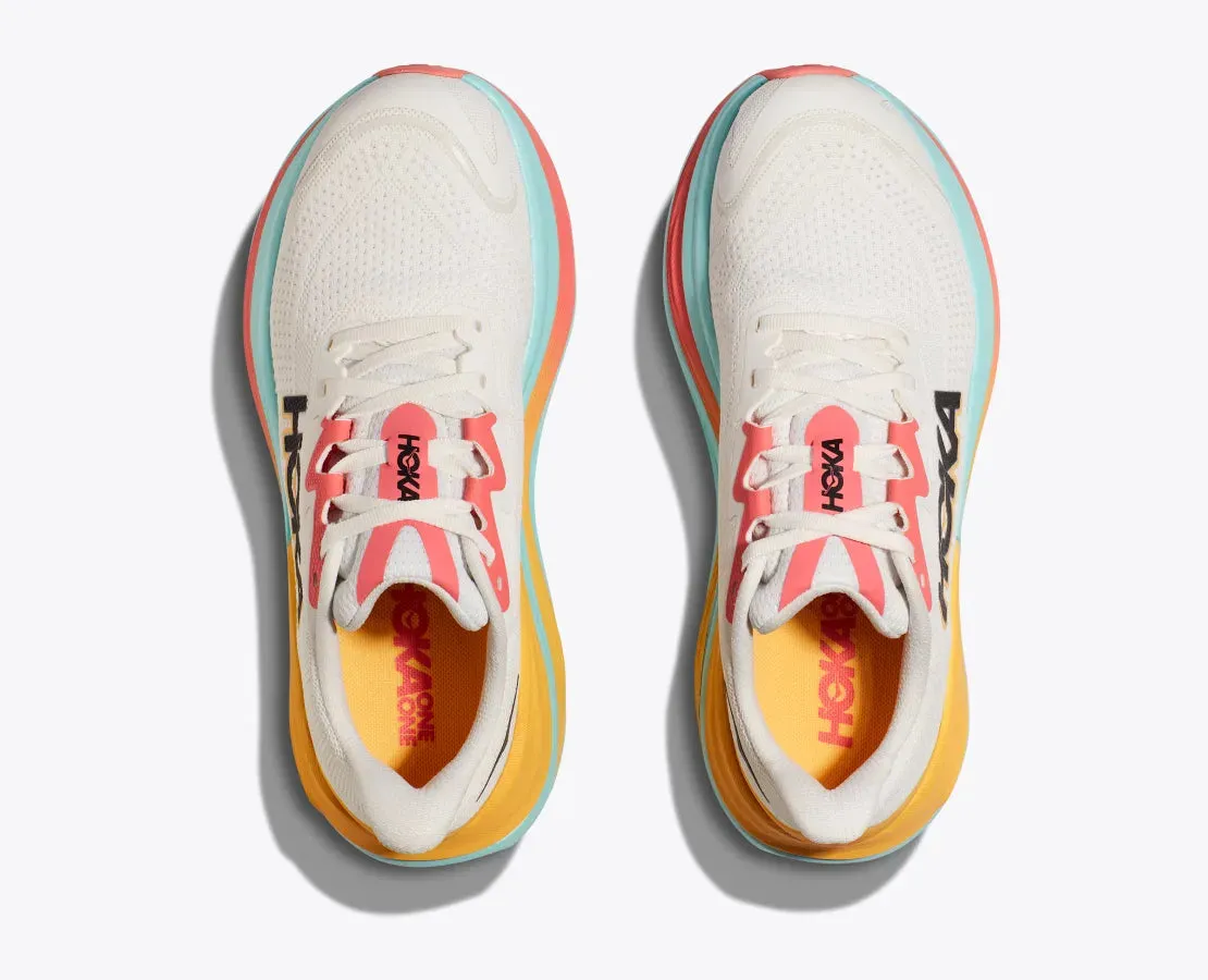 Hoka Womens Skyward X- Blanc De Blanc/Swim (1147912-BSW)