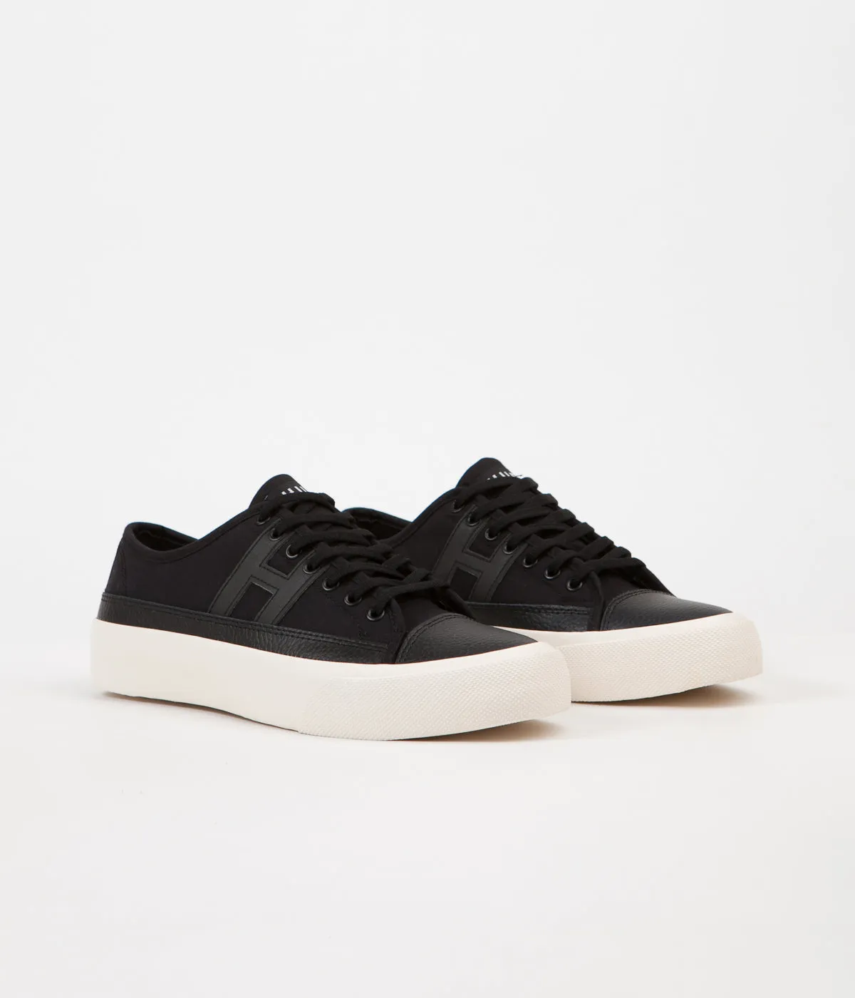 HUF Hupper 2 Lo Shoes - Black / Cream