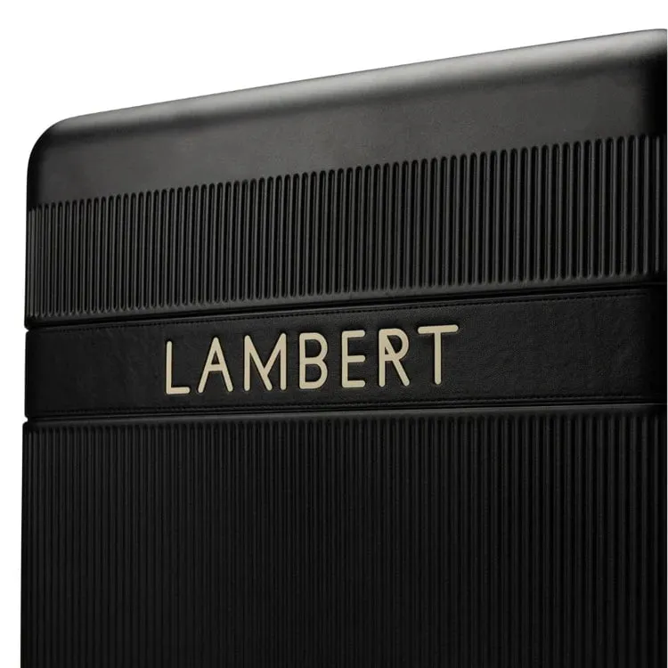 Lambert The Aspen - Black Check-In Suitcase