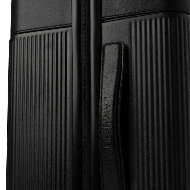 Lambert The Aspen - Black Check-In Suitcase