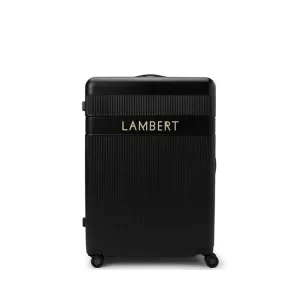 Lambert The Aspen - Black Check-In Suitcase