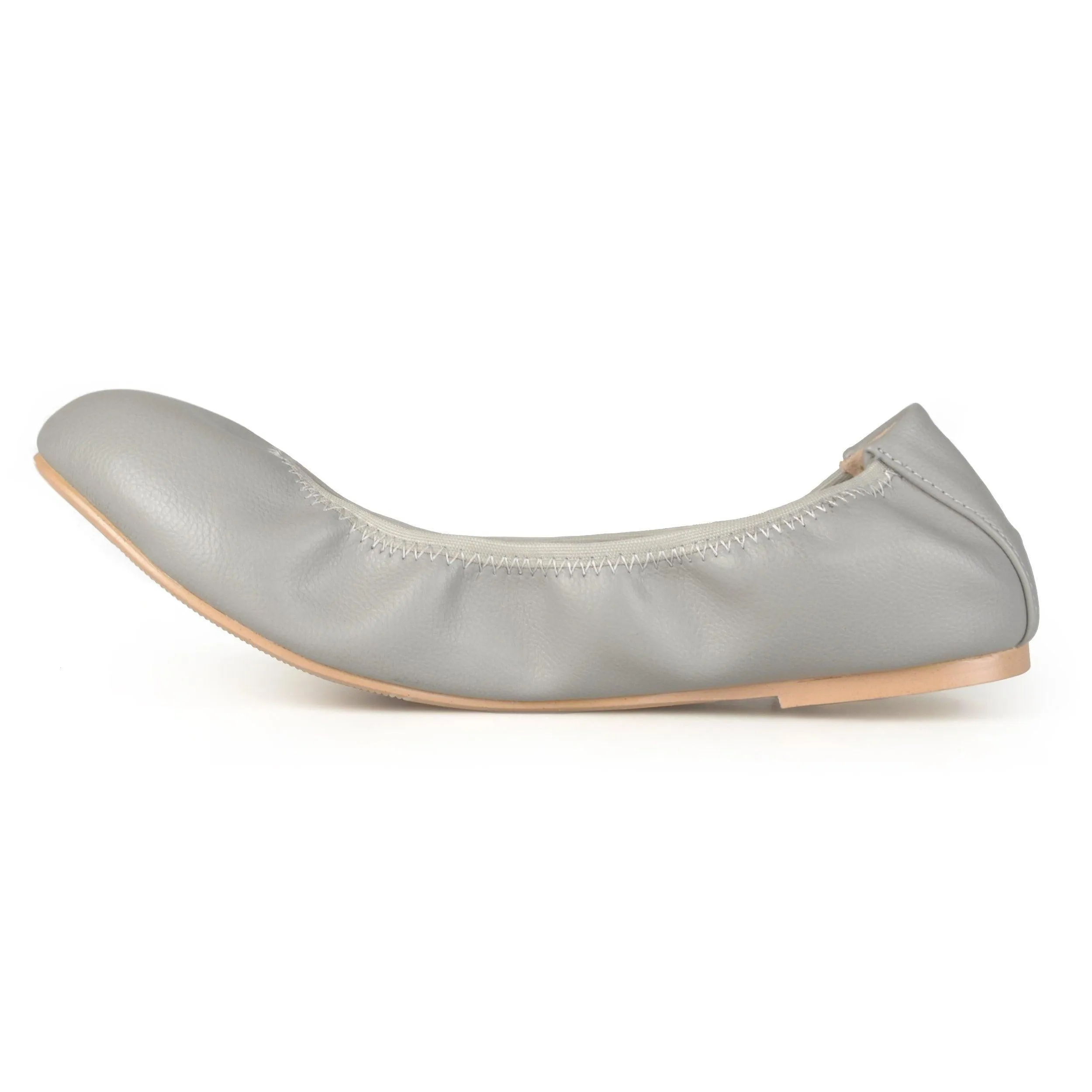 LINDY BALLET FLATS IN FAUX LEATHER