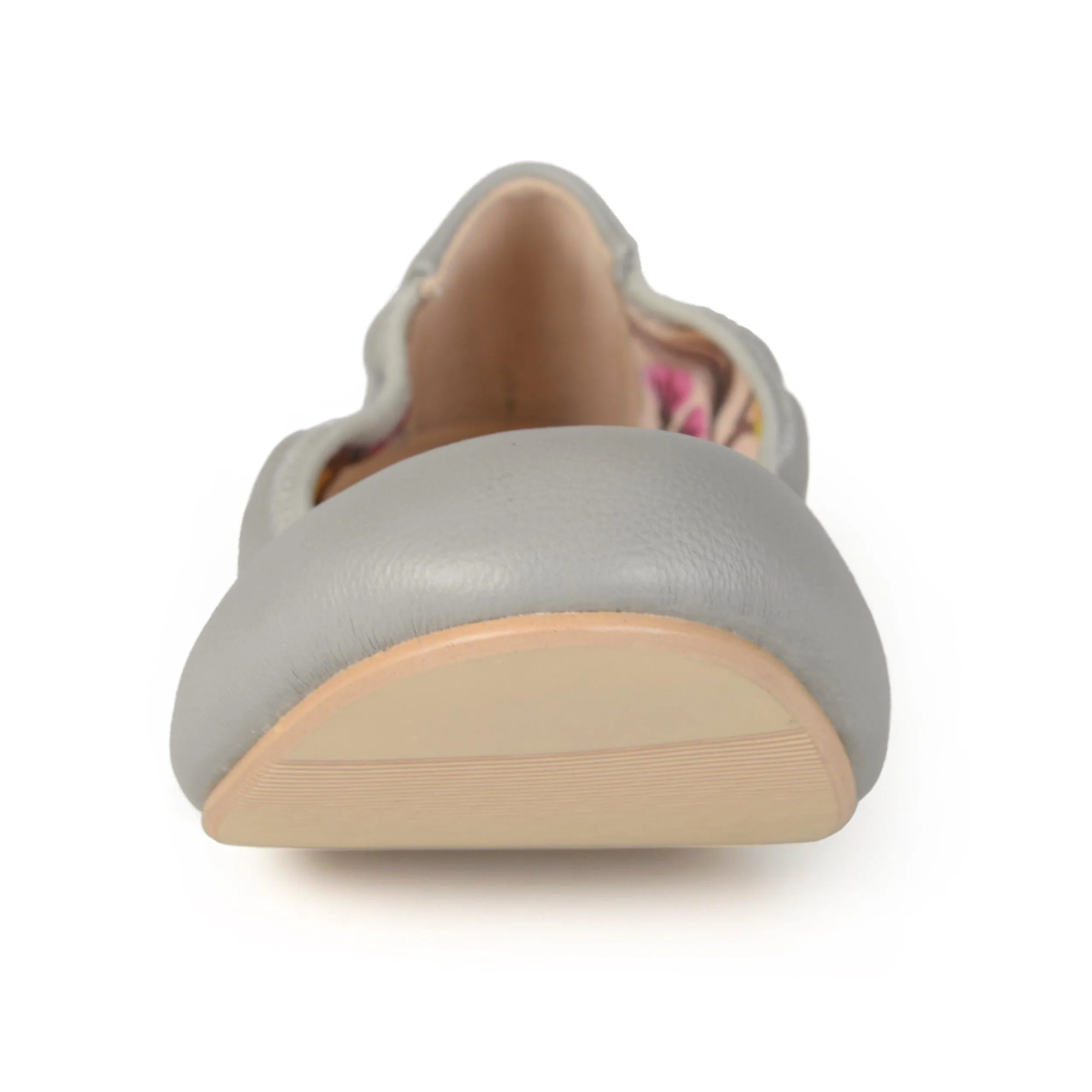 LINDY BALLET FLATS IN FAUX LEATHER
