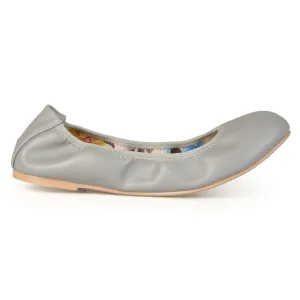 LINDY BALLET FLATS IN FAUX LEATHER