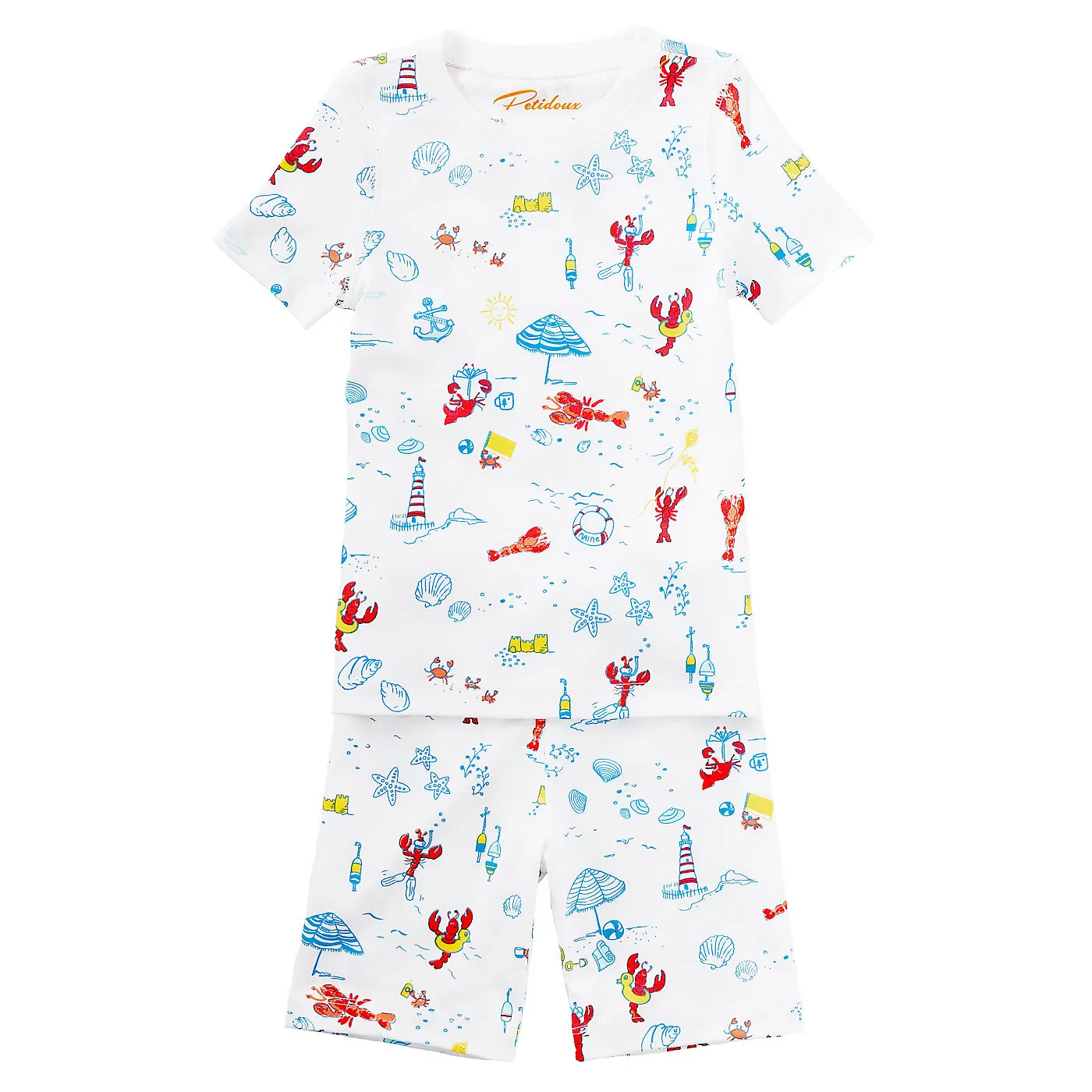 Lobsters on Vacation Summer Pajamas