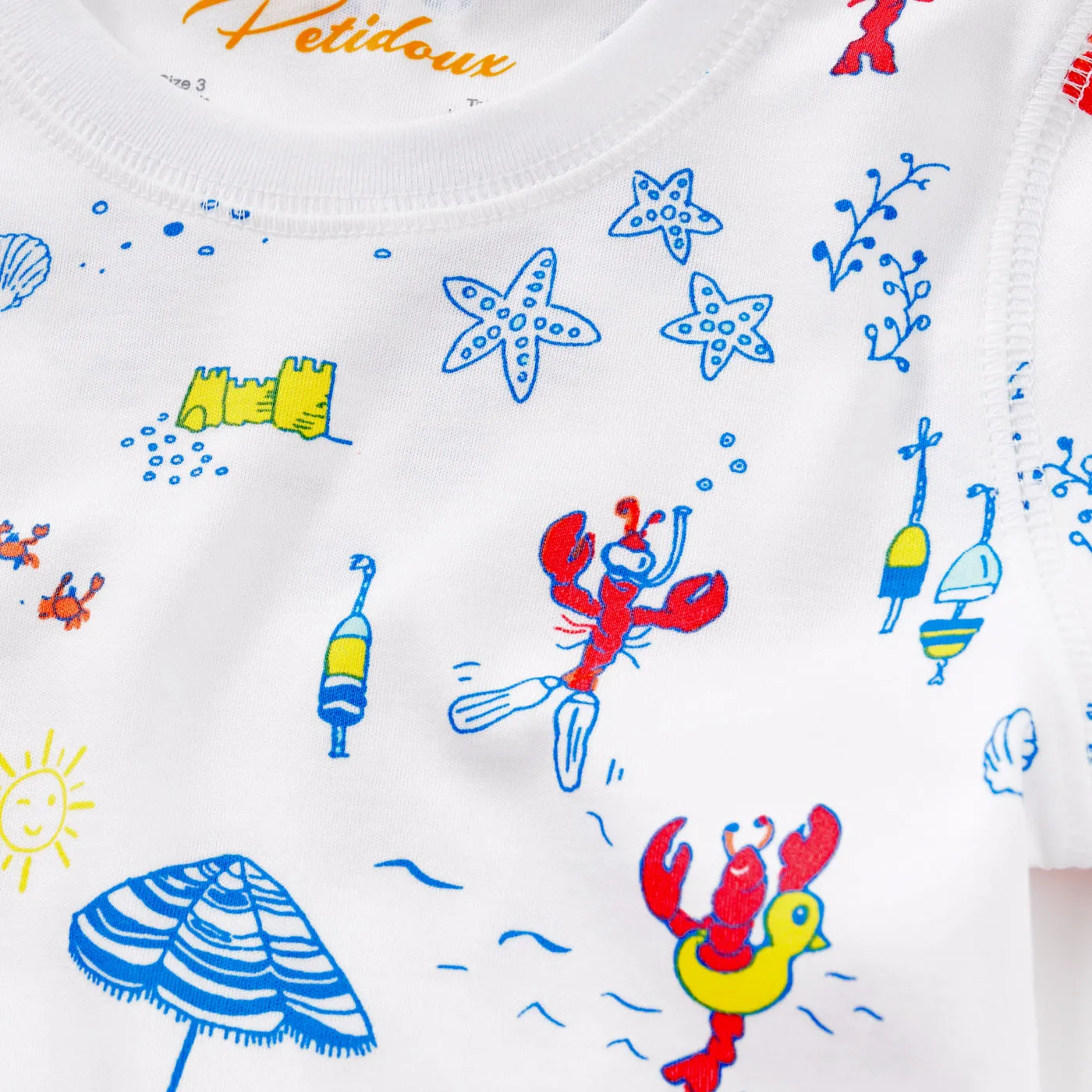 Lobsters on Vacation Summer Pajamas
