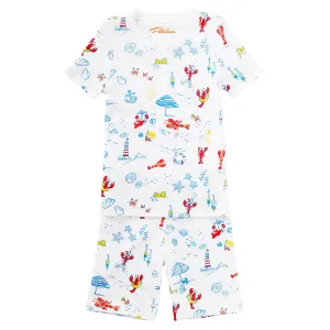 Lobsters on Vacation Summer Pajamas