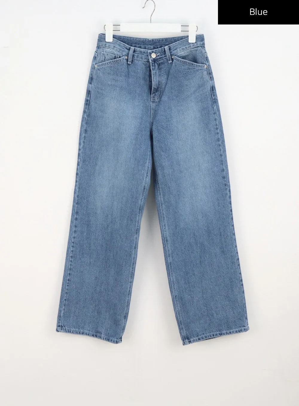 Low Rise Mid-Wash Jeans CA321
