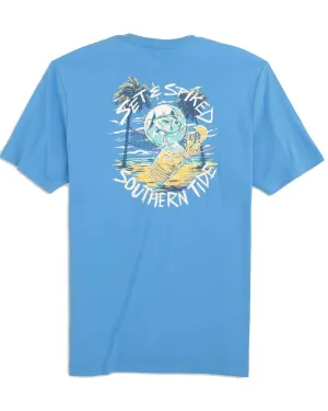 Mens Shortsleeve Set And Spiked Tee