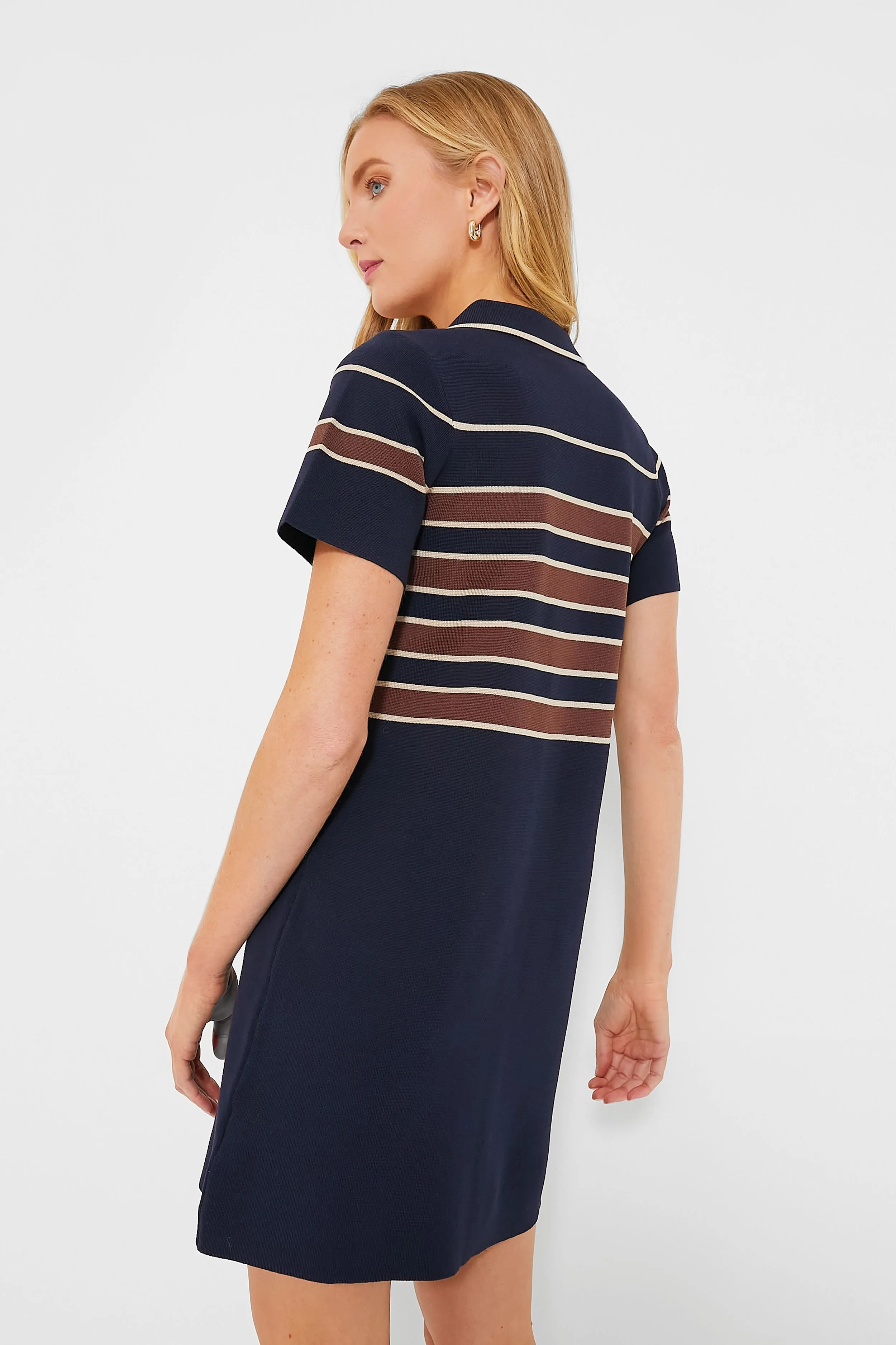 Midnight Cacao Wright Polo Dress