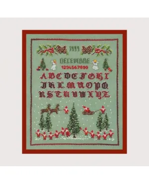 Miniature December Alphabet