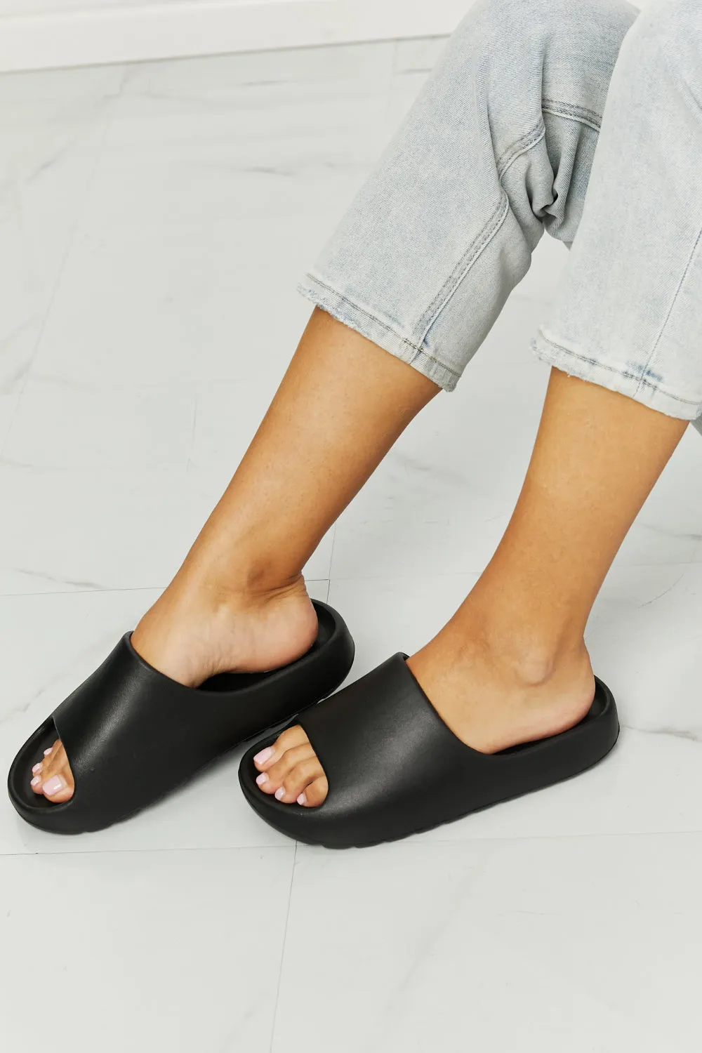 My Comfort Zone Slides in Black