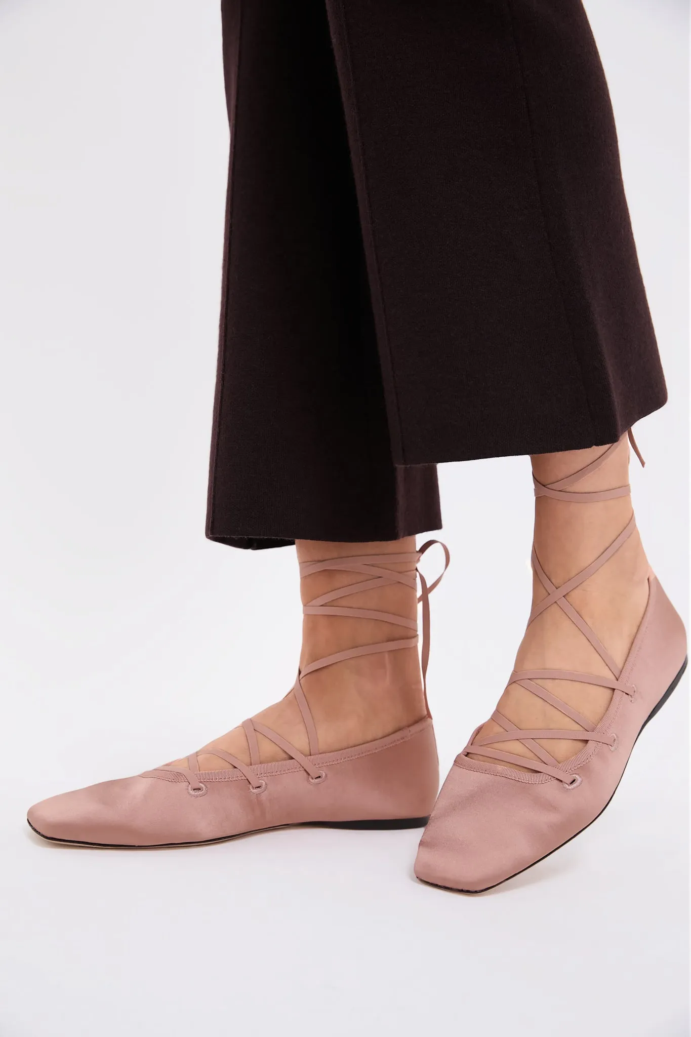 Pink Louisa Flats