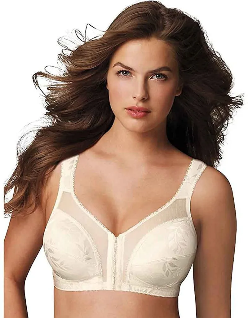 Playtex Women's 18 Hour Front-Close Wirefree Bra w/ Flex Back US4695