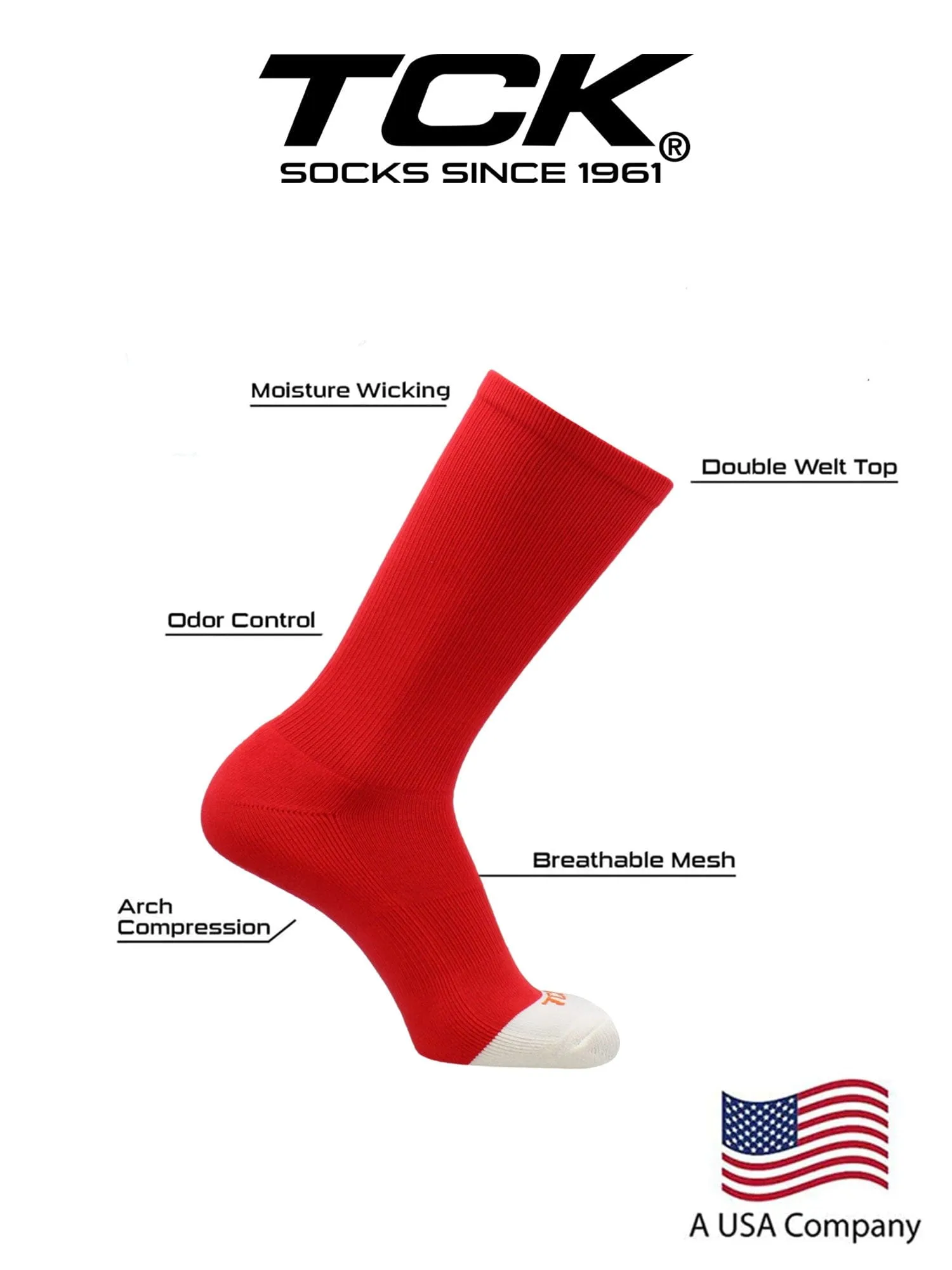 Prosport Crew Socks - Performance Socks For All Sports
