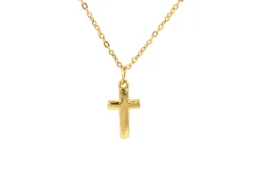 "CYNTHIA" Small Classic Cross Necklace