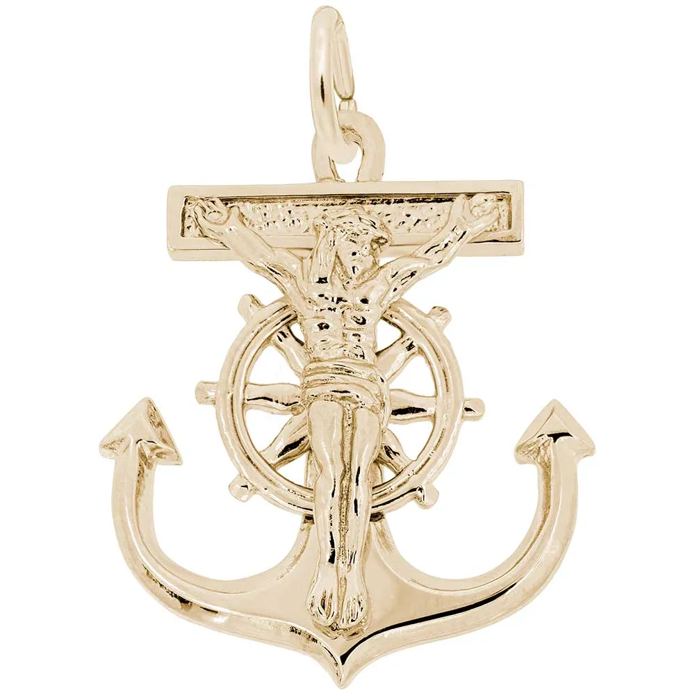 Rembrandt Charms - New Mariners Cross Charm - 3375