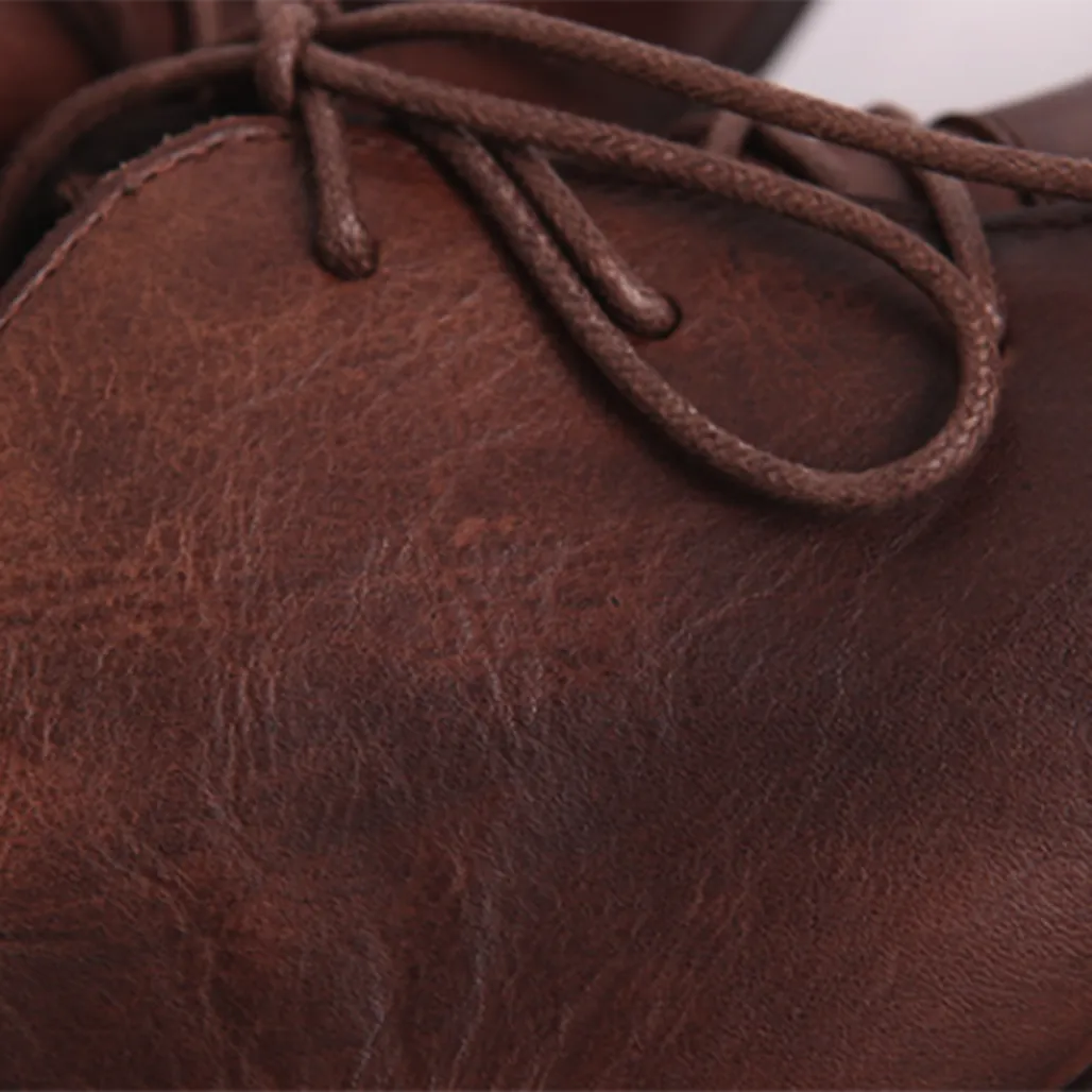 Retro Handmade Pointed Toe Boots | Gift Shoes