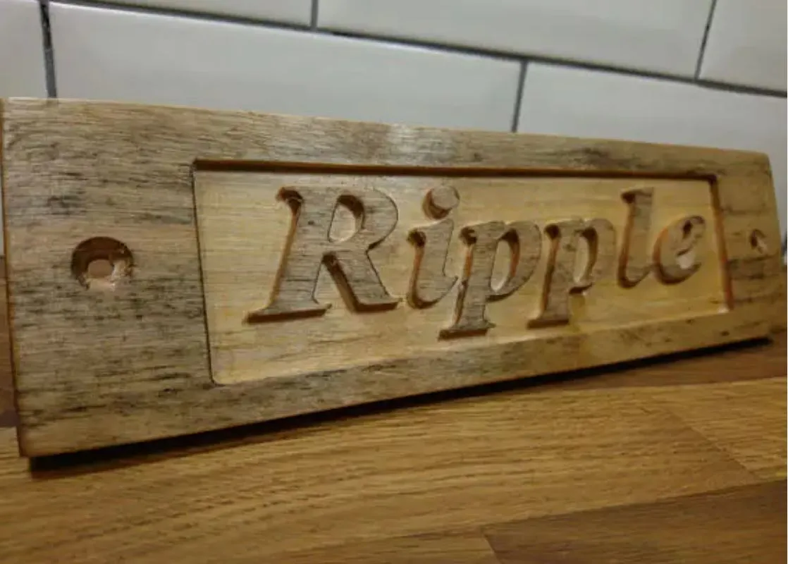 Rustic Wooden Horse Stable/Stall Name Plate/Plaque/Sign. Reclaimed Wood