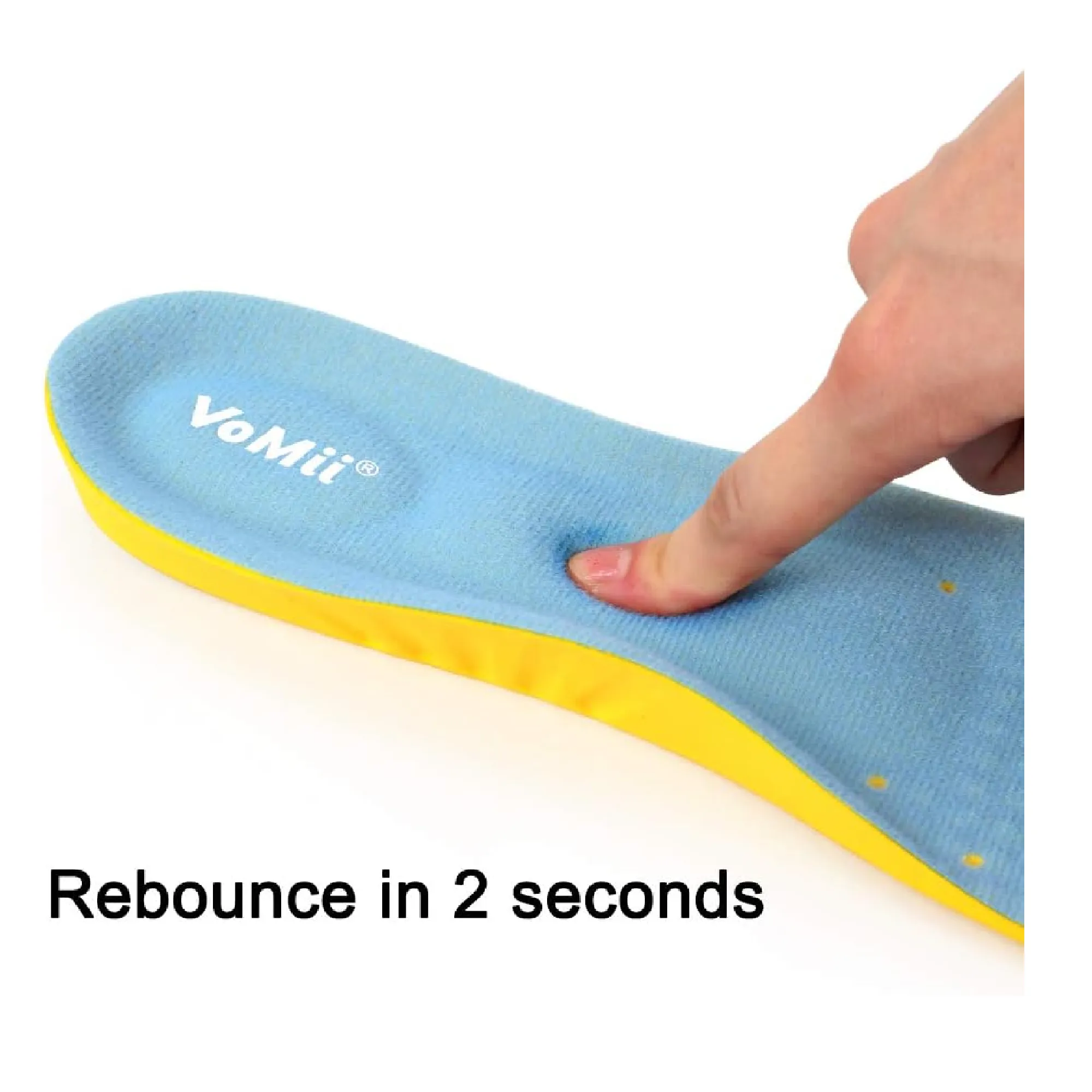 Shoe Insoles for Women Men and Kids, Memory Foam Insoles, Comfortable Sports Shoe Inserts for Shock Absorption