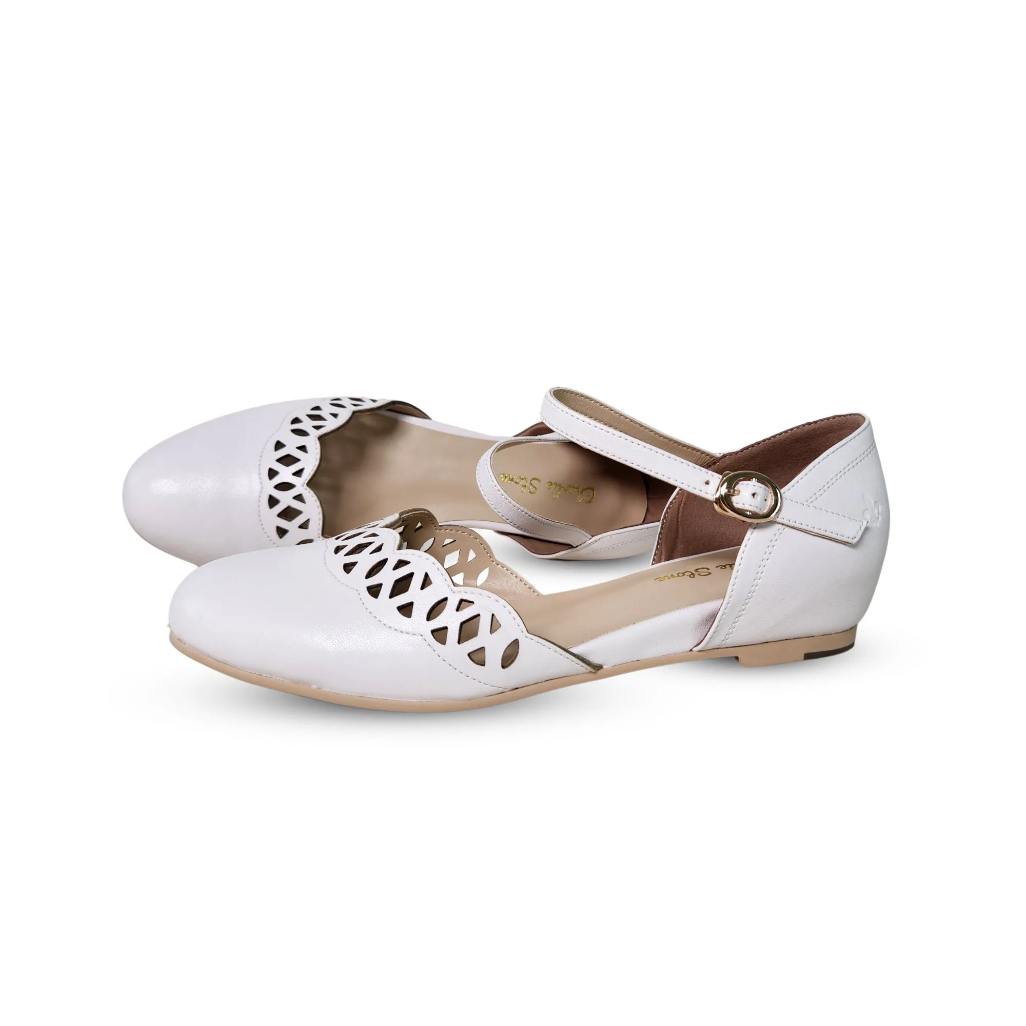 Siena (Chiffon White)