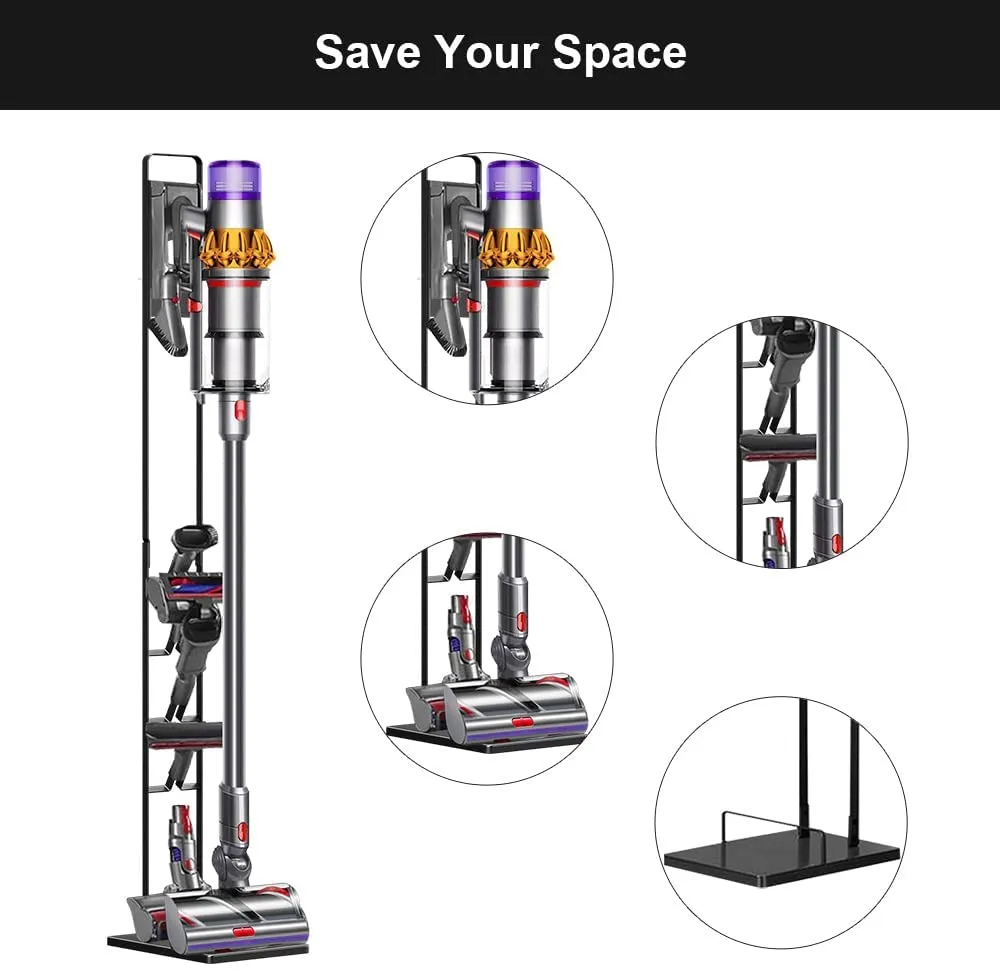 Stable Metal Bracket Stand Holder for Dyson Vacuum