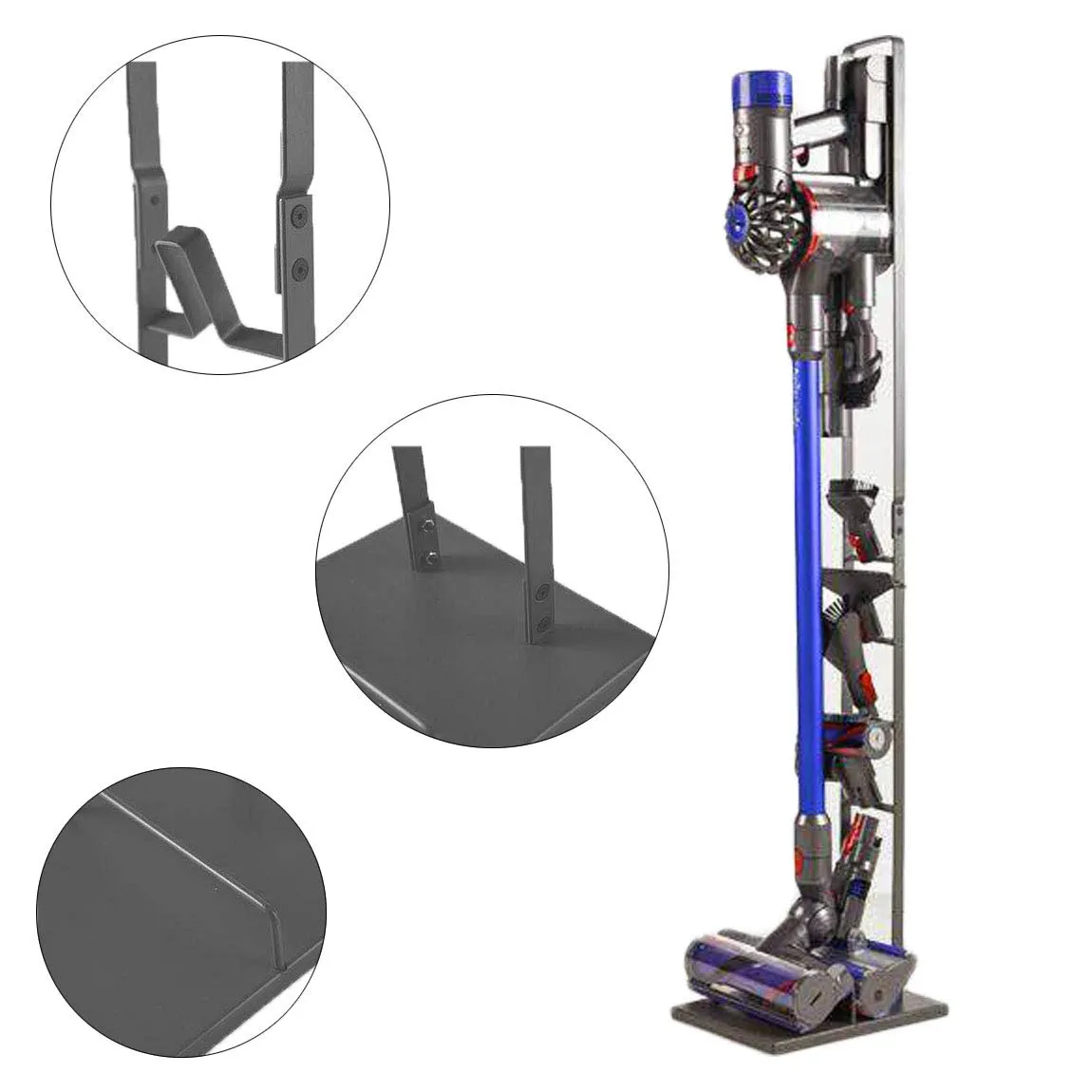 Stable Metal Bracket Stand Holder for Dyson Vacuum