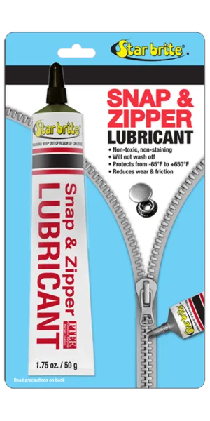 Starbrite Clear Snap & Zipper Lubricant