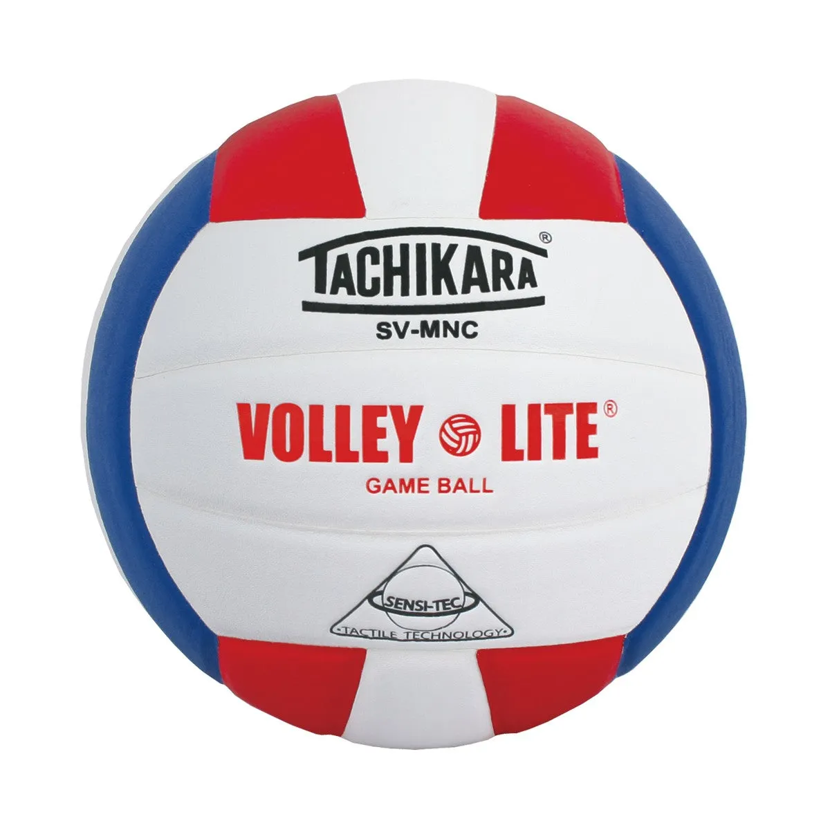 Tachikara Volley-Lite Volleyball - red/white/blue