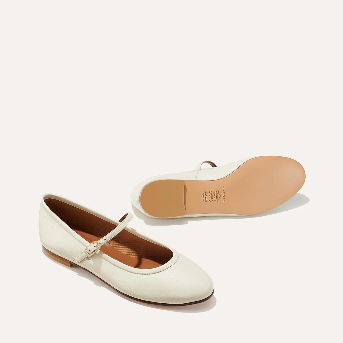 The Demi Jane - Ecru Nappa