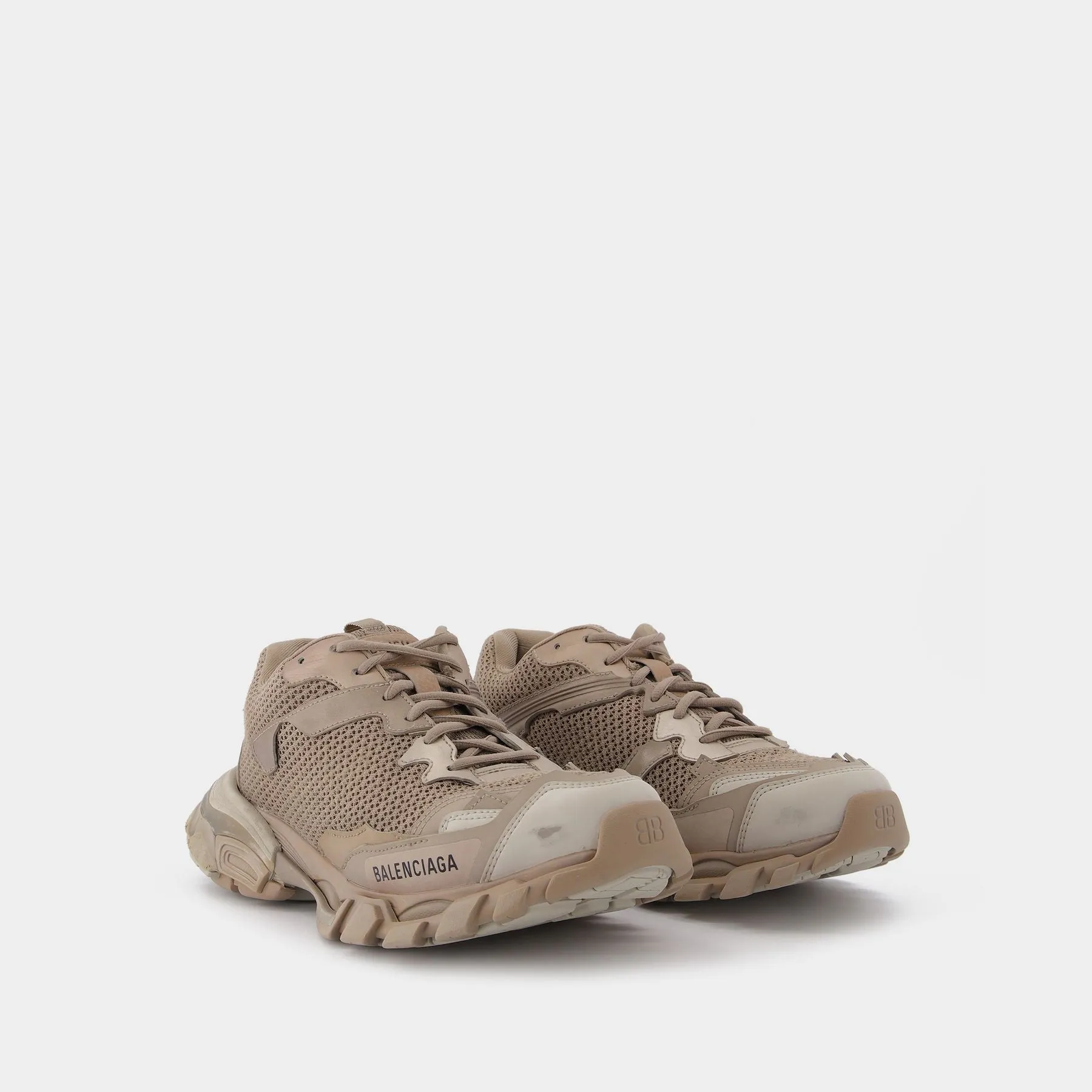 Track.3 Sneakers - Balenciaga -  Beige Mix