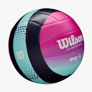 Wilson AVP Oasis Size 5 Blue Purple Volleyball [WS]